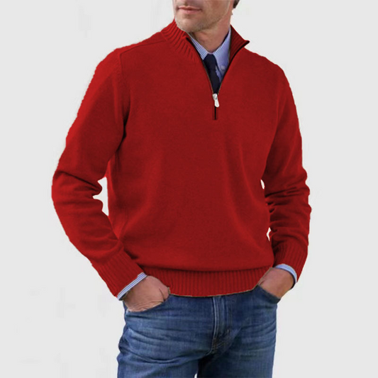 Casual Men's Zip Up Sweater - Modish World