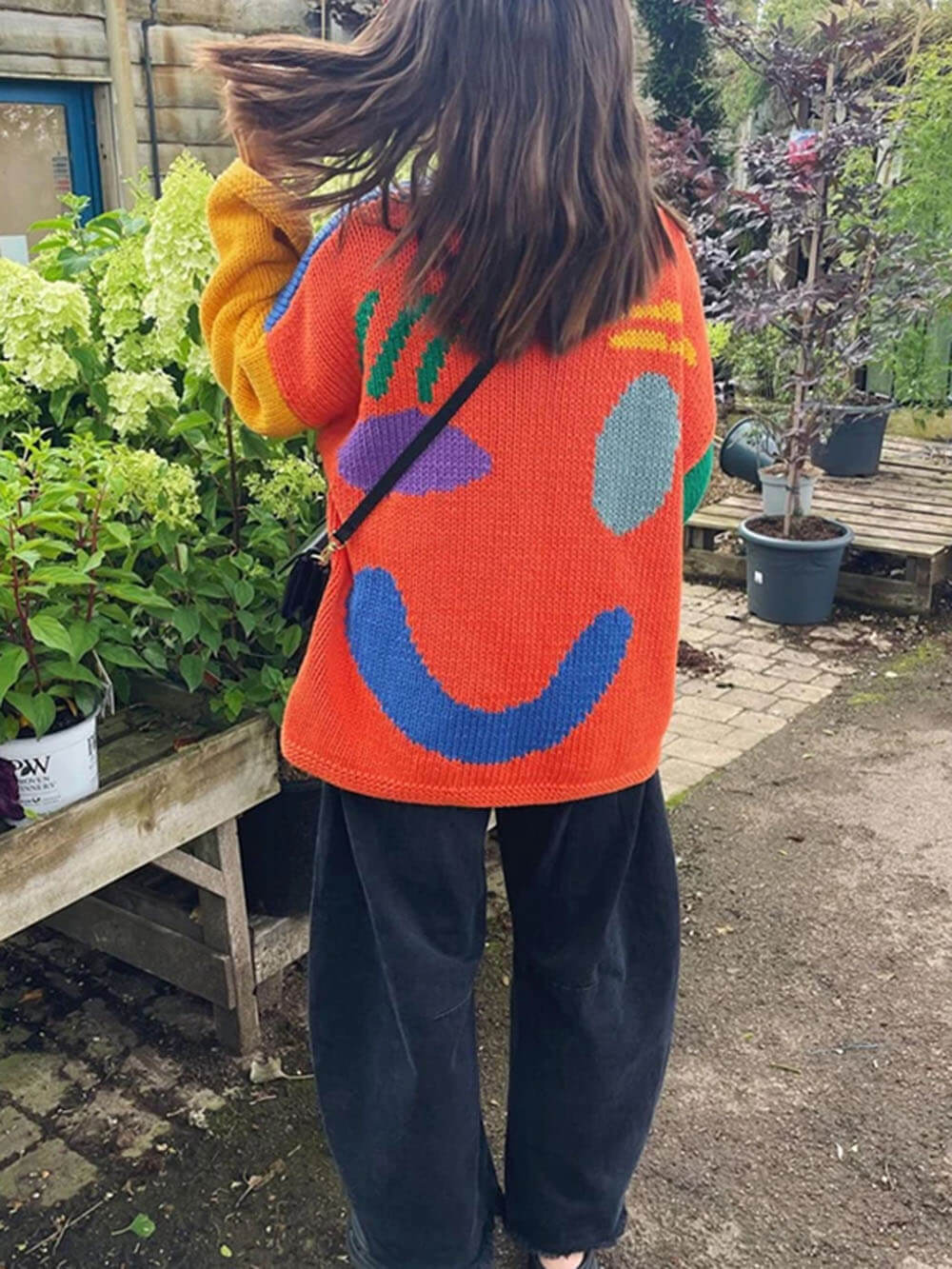 Women's Sweatshirt - Fun Print Relaxed Fit