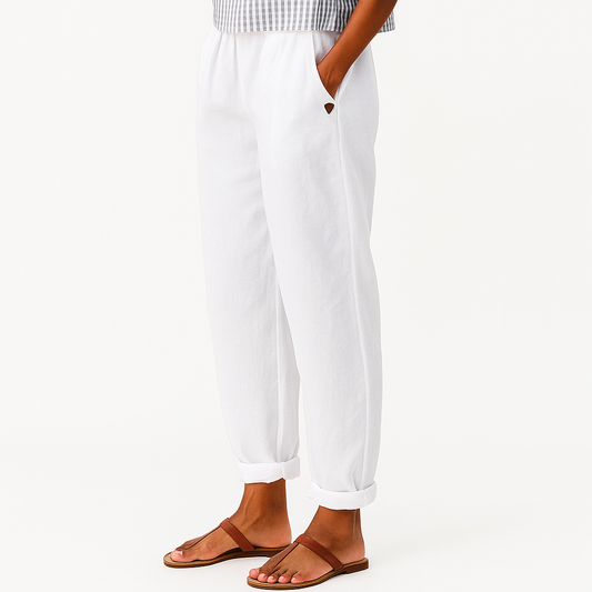 Comfortable Dini Pants with Elastic Waist - ModishWorld