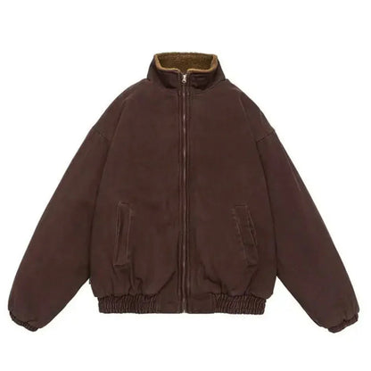 Big Mens Padded Bomber Jacket - Modish World