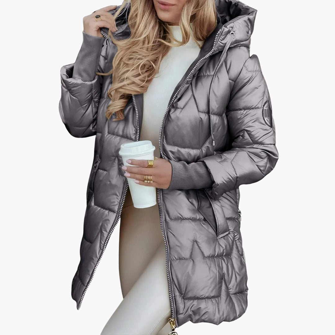 Warm Women's Quilted Down Winter Coat