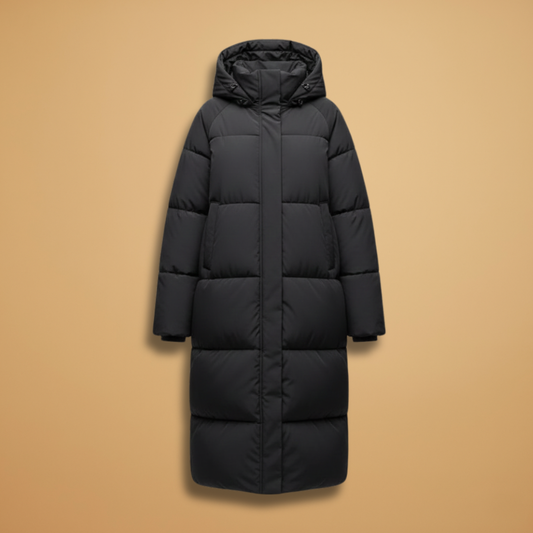 Warm Women's Down Parka Coat with Hood - Modish World