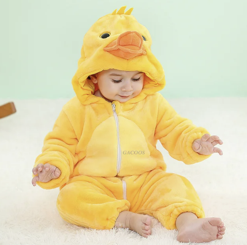 Adorable Baby Onesies with Fun Animal Designs