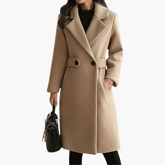 Classic Women's Winter Parka with Fitted Waist - ModishWorld