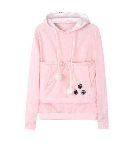 Universal Sweatshirt - Dog Pocket Hoodie with Adjustable Drawstring