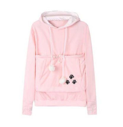 Universal Sweatshirt - Dog Pocket Hoodie with Adjustable Drawstring
