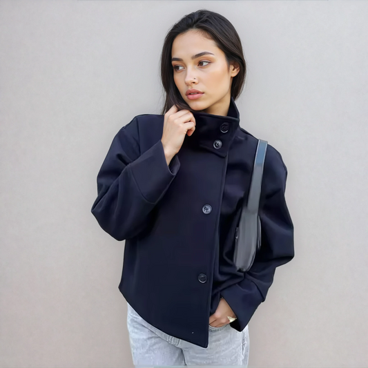 Chic Classic Double Breasted Women's Pea Coat - Modish World
