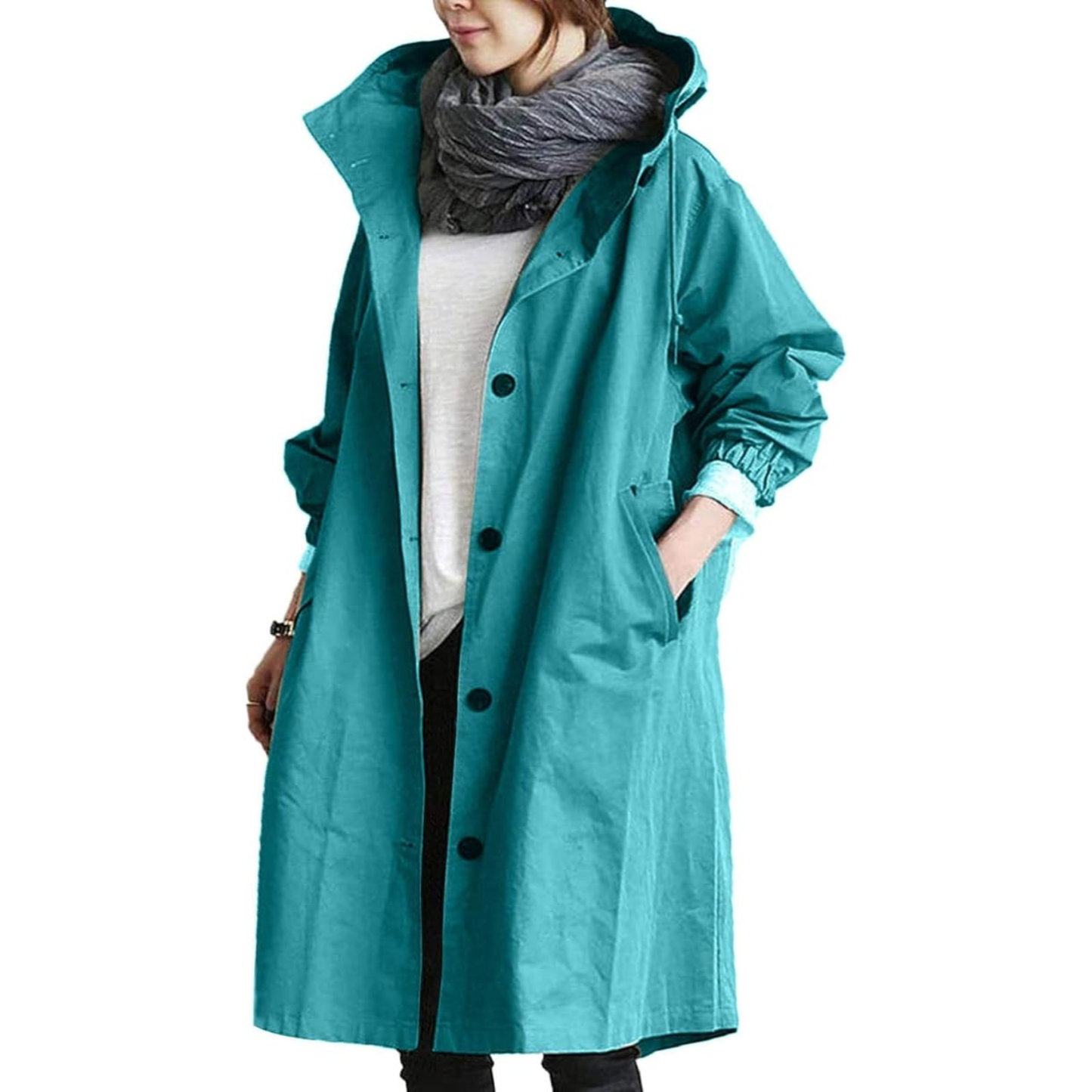 Women's Waterproof Trench Coat Elegant Style
