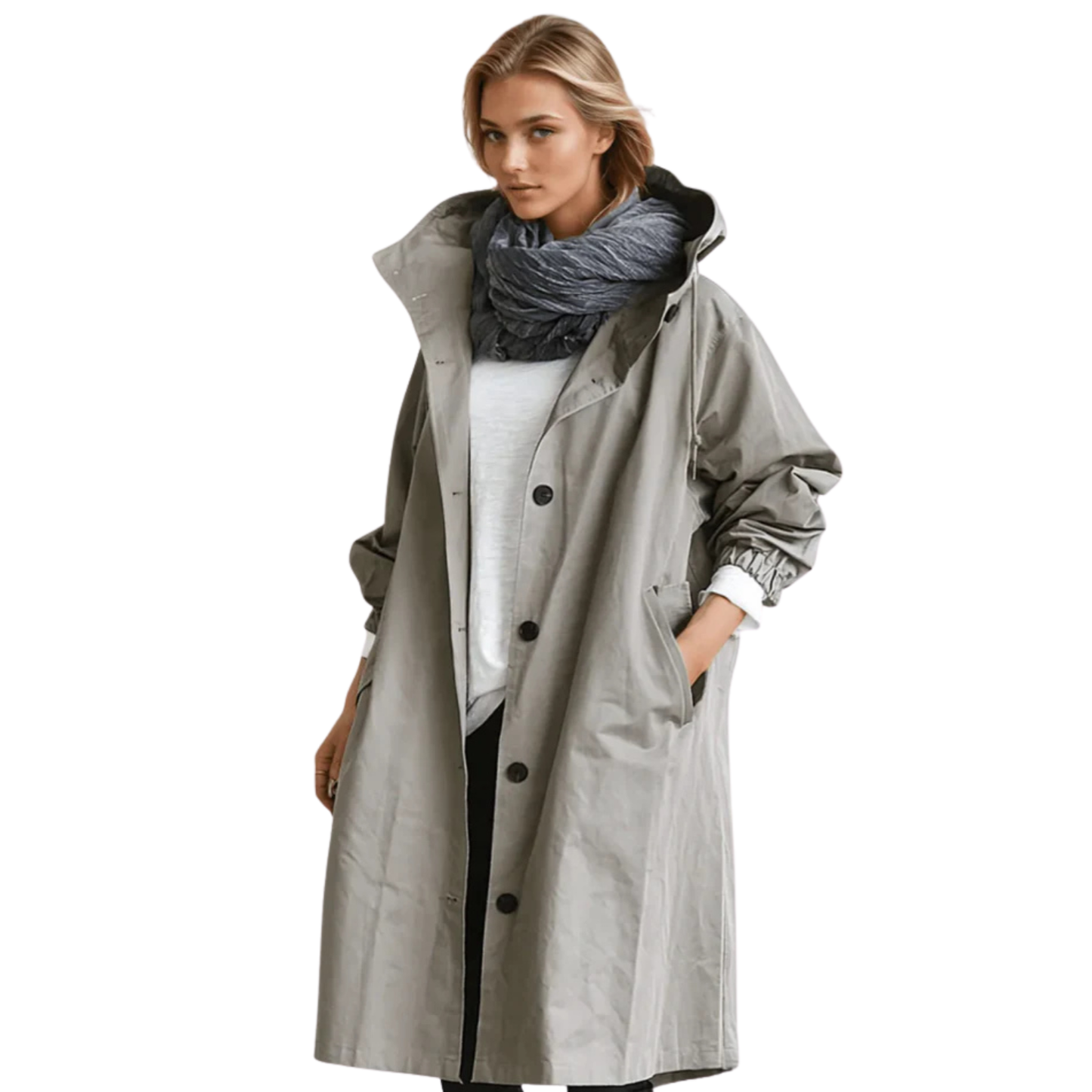 Women's Waterproof Trench Coat Elegant Style