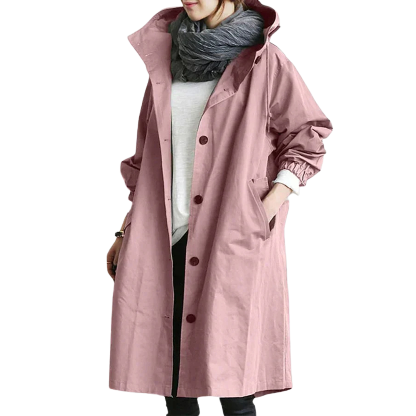 Women's Waterproof Trench Coat Elegant Style