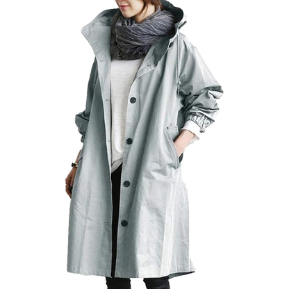 Women's Waterproof Trench Coat Elegant Style