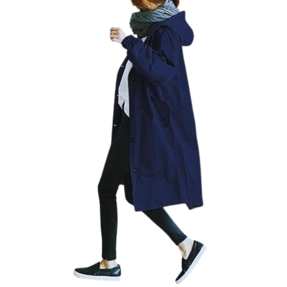 Women's Waterproof Trench Coat Elegant Style