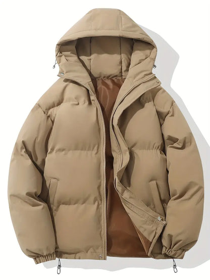 Warm Padded Parka Coat for Ladies