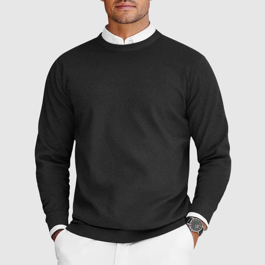 Casual Crew Neck Cotton Sweater - Modish World