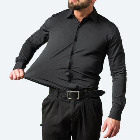 Comfortable Fit Mens Stretch Dress Shirt - Modish World