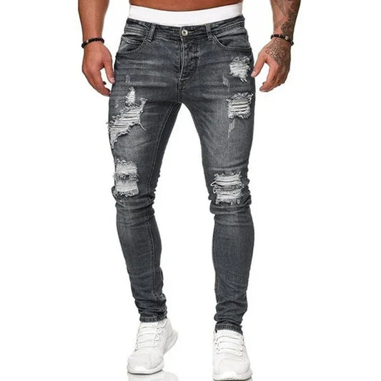 Classic Comfortable Men's Jeans - ModishWorld