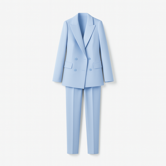 Classic Ladies Business Suit Set Jacket And Trousers - ModishWorld