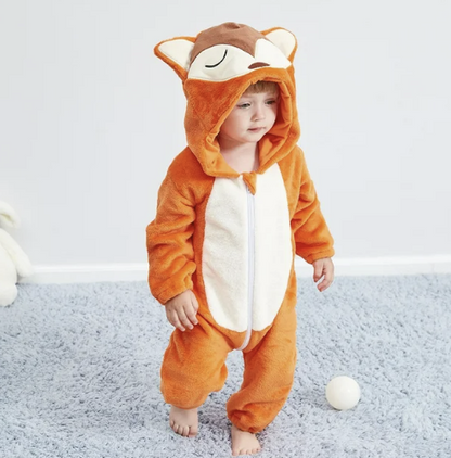 Adorable Baby Onesies with Fun Animal Designs