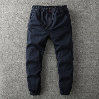 Relaxed Fit Camo Pants with Stretch Waist