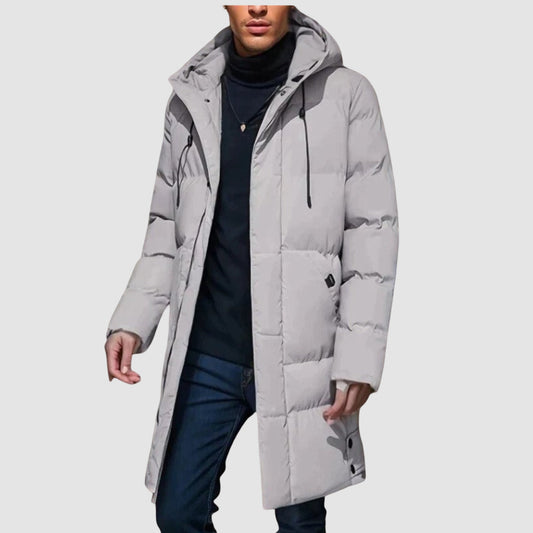 Warm Men's Down Filled Winter Parka Coat - ModishWorld
