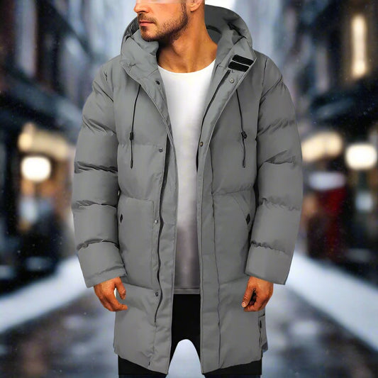 Warm Long Parka Coat for Men - ModishWorld
