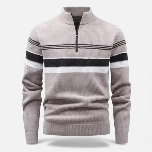 Classic Men's Cozy Striped Knit Sweater - Modish World