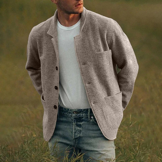 Warm Cozy Mens Cardigan Sweater - ModishWorld