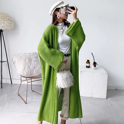 Women's Cozy Oversized Sweater Cardigan - ModishWorld