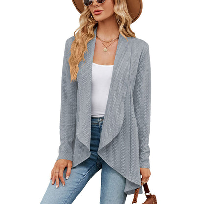 Women's Breathable Open Front Cardigan