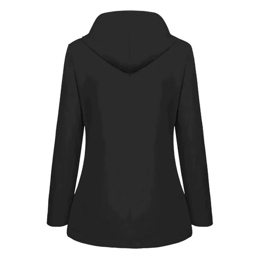 Waterproof Ladies Long Rain Coat with Insulation - ModishWorld