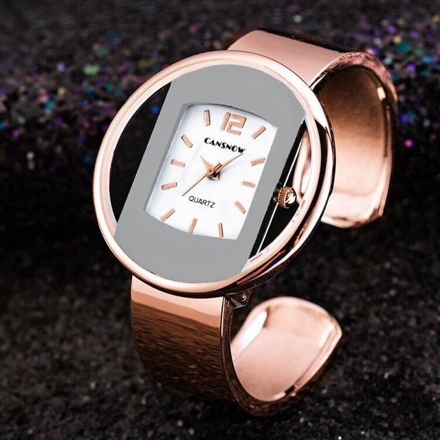 Luxury Leather Ladies Watch