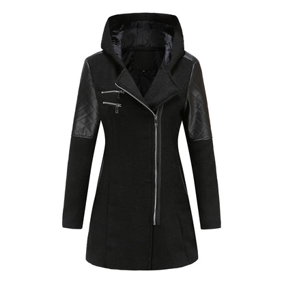 Ladies Waterproof Quilted Parka Coat