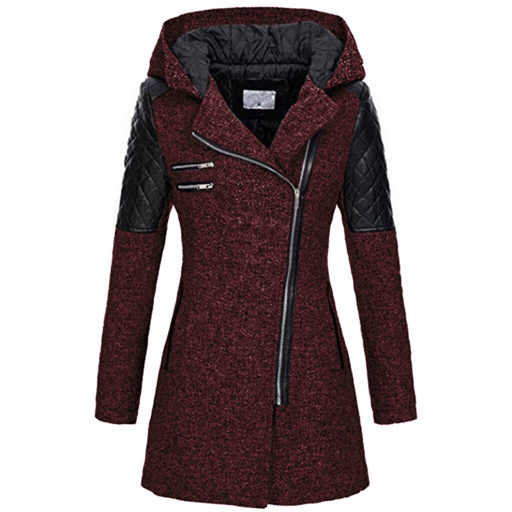 Ladies Waterproof Quilted Parka Coat
