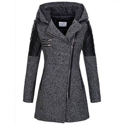Ladies Waterproof Quilted Parka Coat - ModishWorld