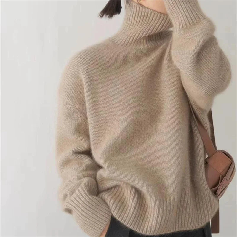 Cozy Oversized Women's Knit Sweater