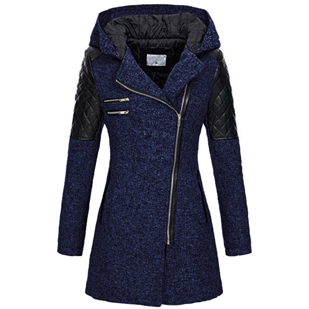 Ladies Waterproof Quilted Parka Coat