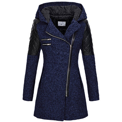 Ladies Waterproof Quilted Parka Coat