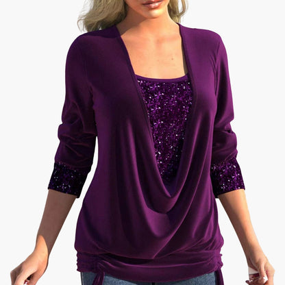 Feminine Full Sleeve Ladies Top