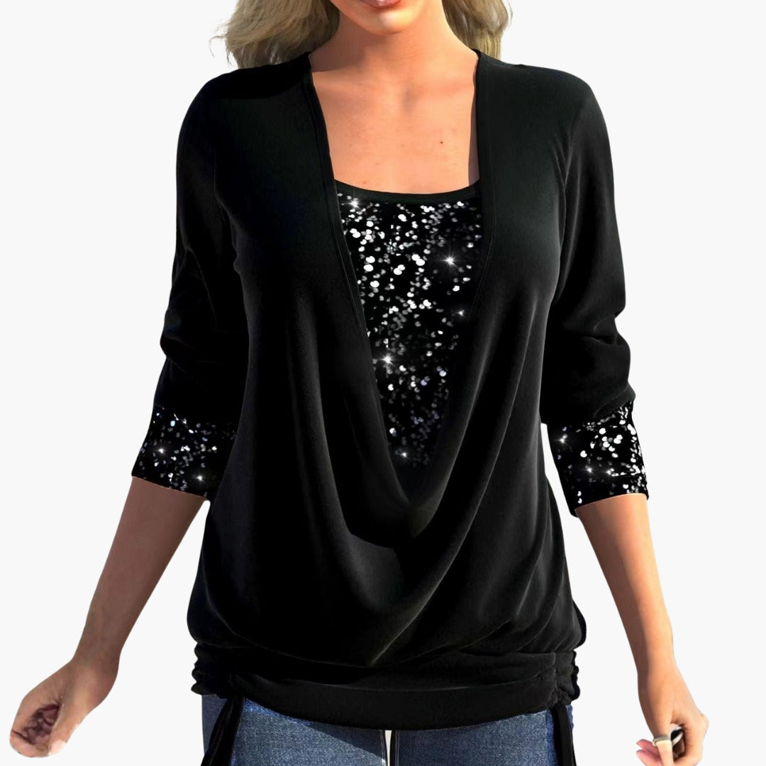 Feminine Full Sleeve Ladies Top
