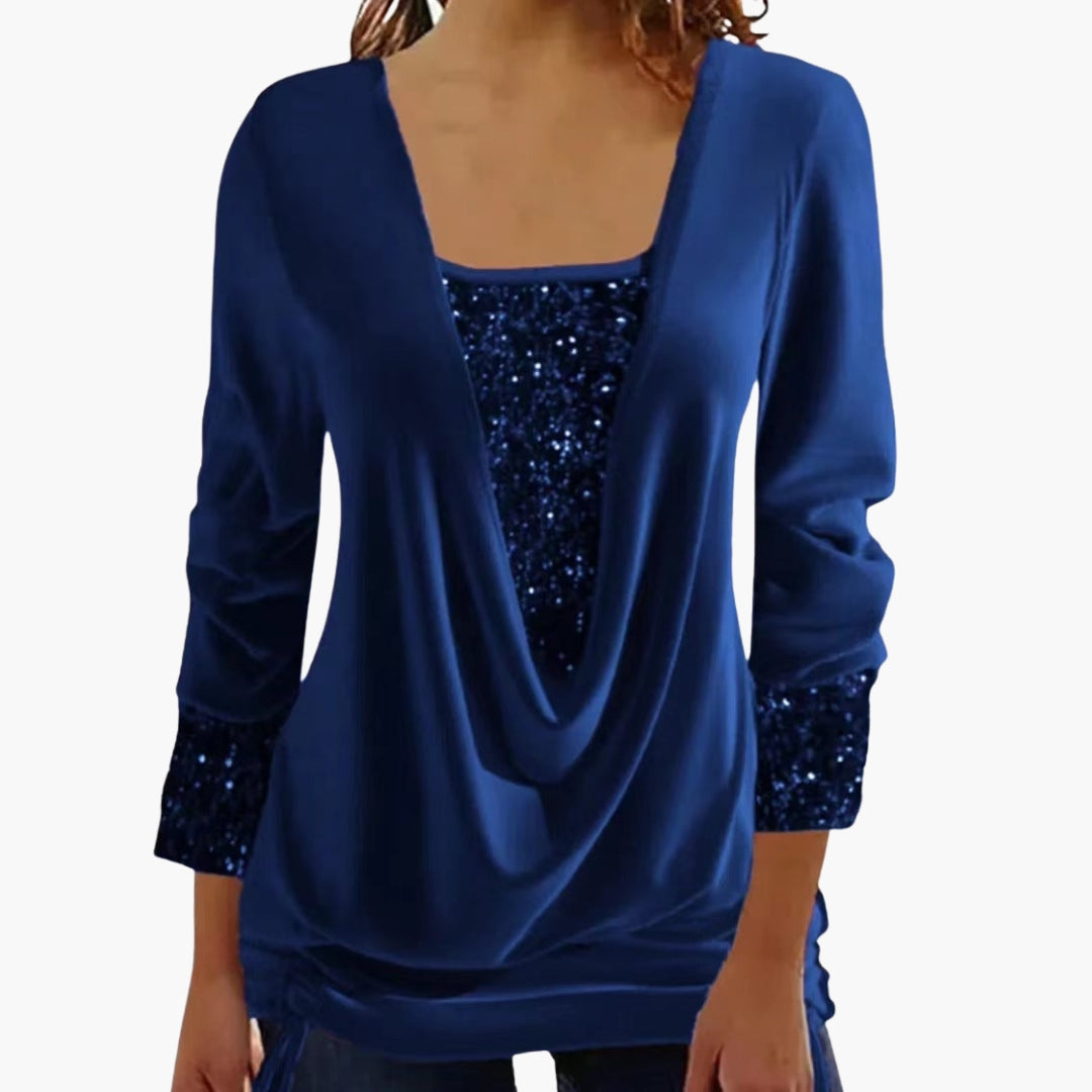 Feminine Full Sleeve Ladies Top