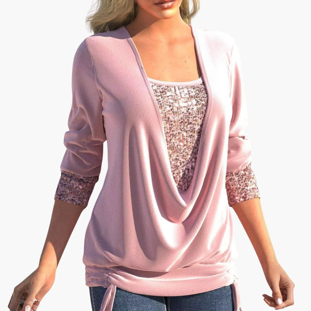 Feminine Full Sleeve Ladies Top