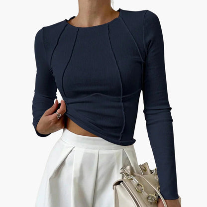 Slim Fit Women's Long Sleeve Shirt