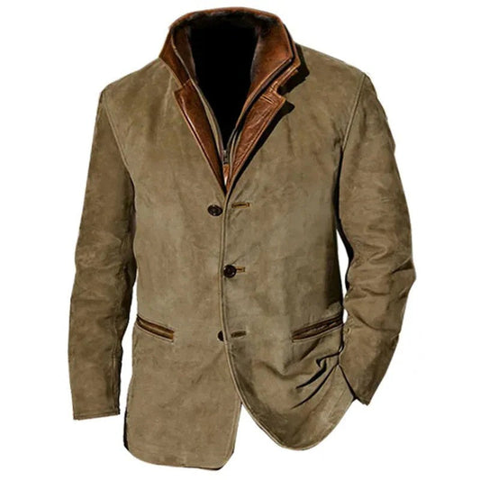 Classic Vintage Button Jacket - Modish World
