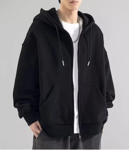 Comfortable Mens Zip Up Hoodie - ModishWorld
