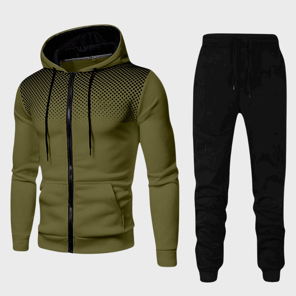 Athletic Hooded Sport Tracksuit - Modish World