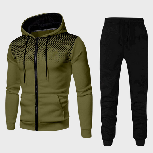 Athletic Hooded Sport Tracksuit - Modish World