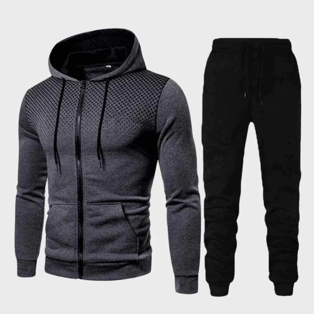 Men's Sportswear Set – Fleece Hoodie and Sweatpants Combo - ModishWorld