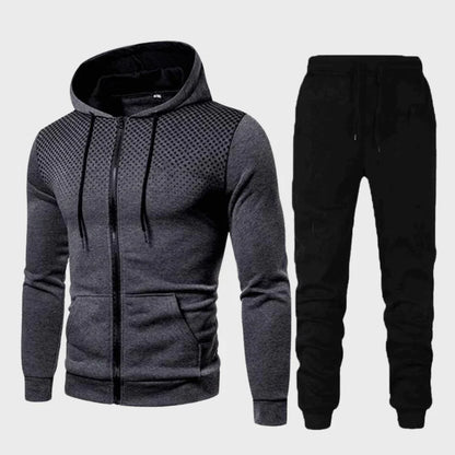 Men's Sportswear Set – Fleece Hoodie and Sweatpants Combo - ModishWorld