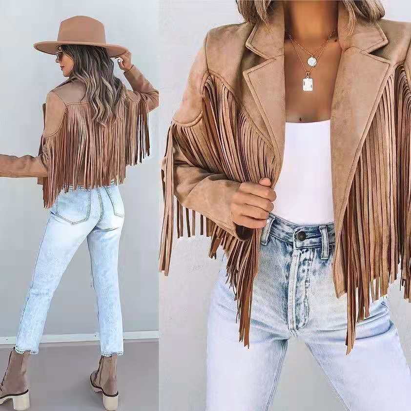 Short Faux Leather Biker Jacket for Women - ModishWorld