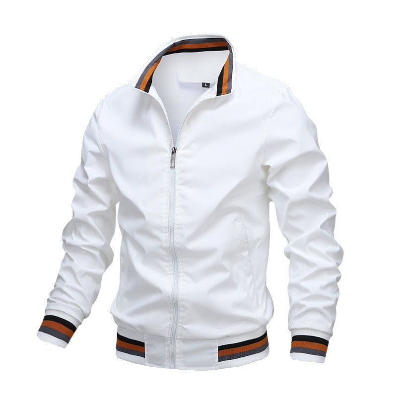 Classic Mens Striped Sports Jacket